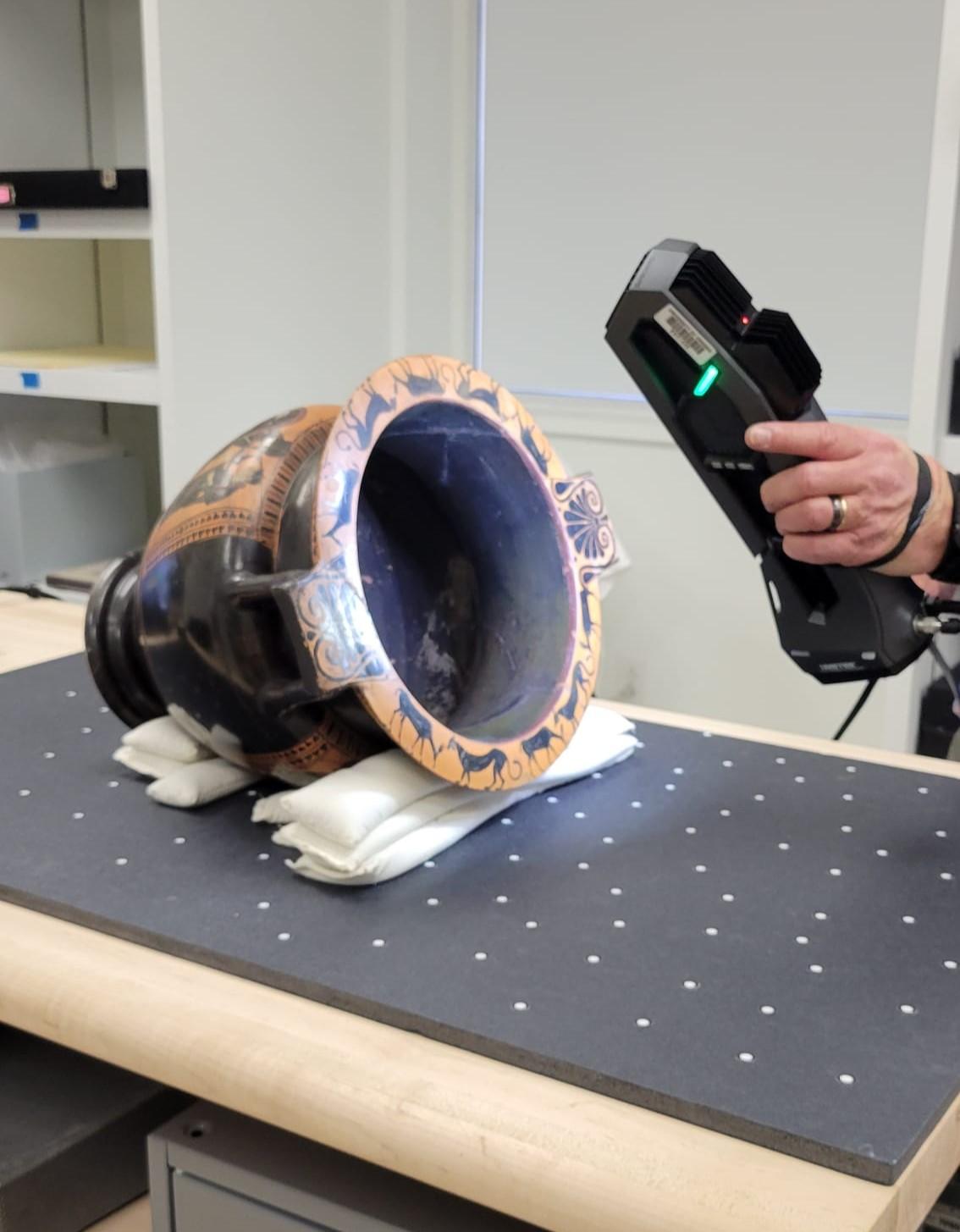 3D Greek Vase Scanning and Printing Project